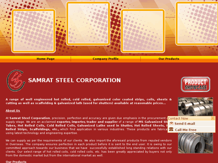 www.samratsteel.com