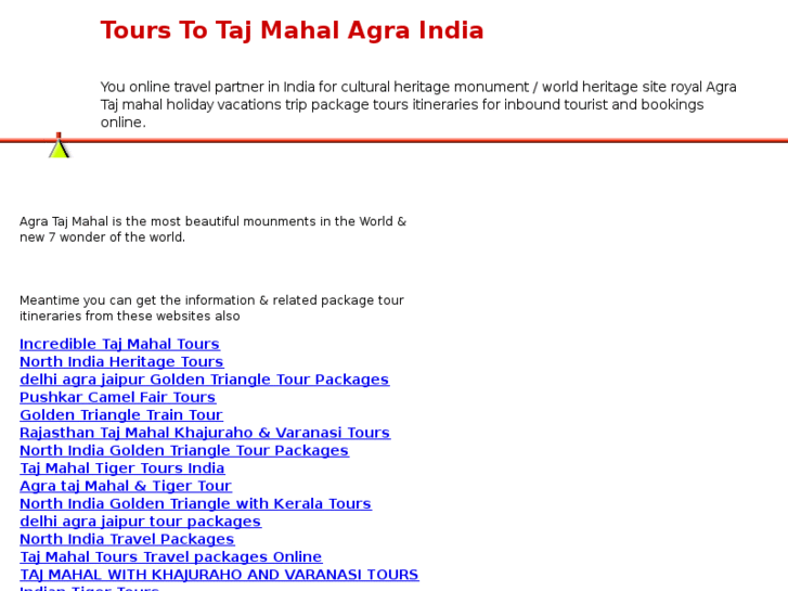 www.tourstotajmahalindia.com