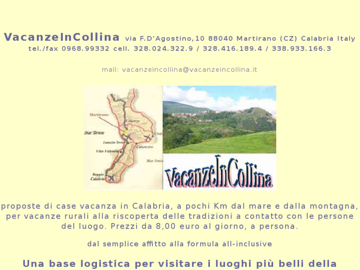 www.vacanzeincollina.it