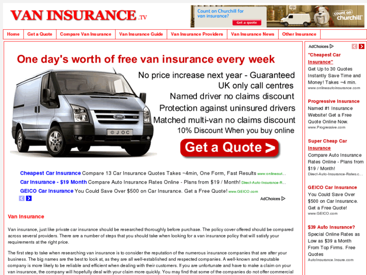 www.vaninsurance.tv