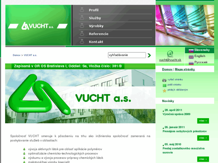 www.vucht.sk