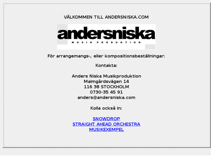 www.andersniska.com