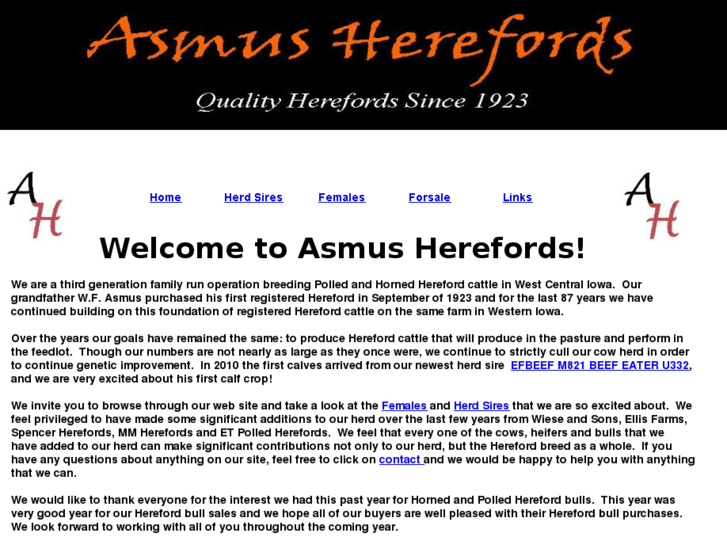 www.asmusherefords.com