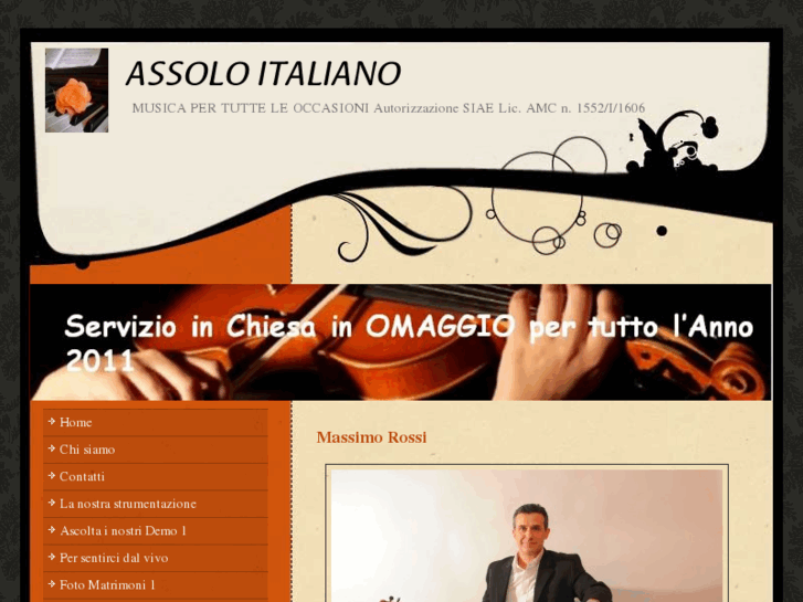 www.assoloitaliano-musicamatrimoni.com