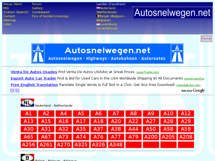 www.autosnelwegen.net