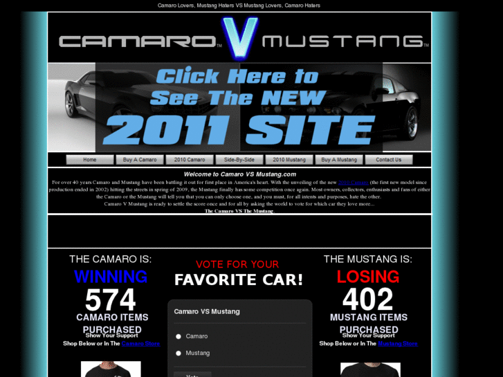 www.camarovmustang.com