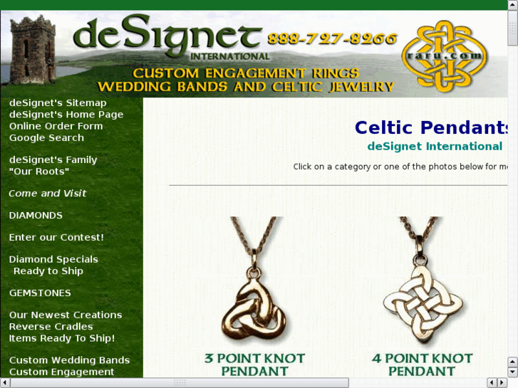 www.custom-celtic-pendants.com