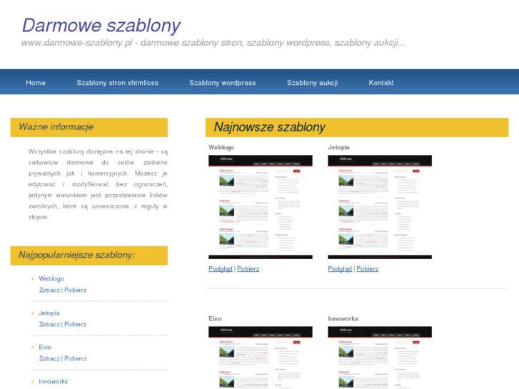 www.darmowe-szablony.pl