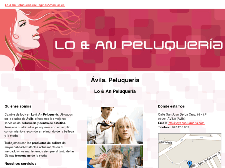 www.loyanpeluqueria.com