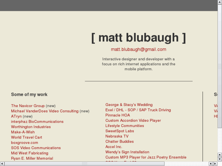 www.mattblubaugh.com