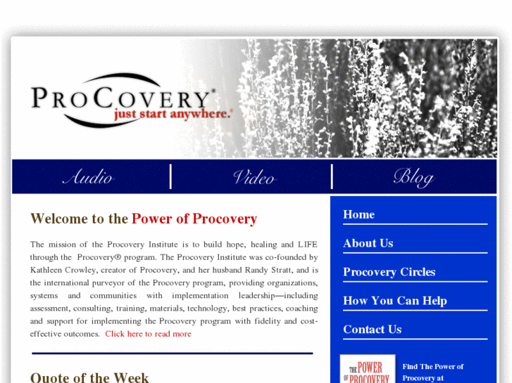 www.myprocovery.com