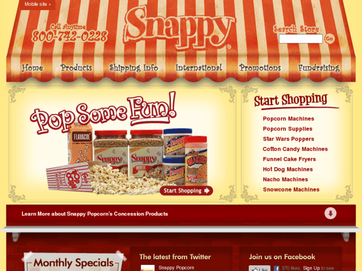 www.snappypopcorn.com