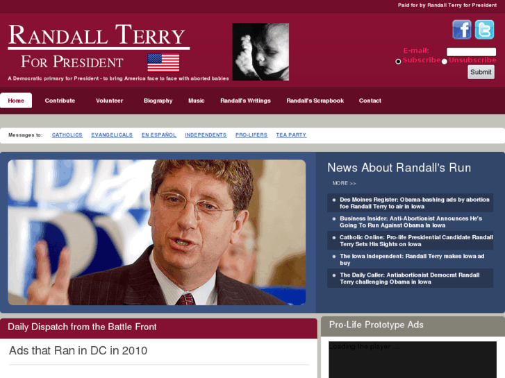 www.terryforpresident.com