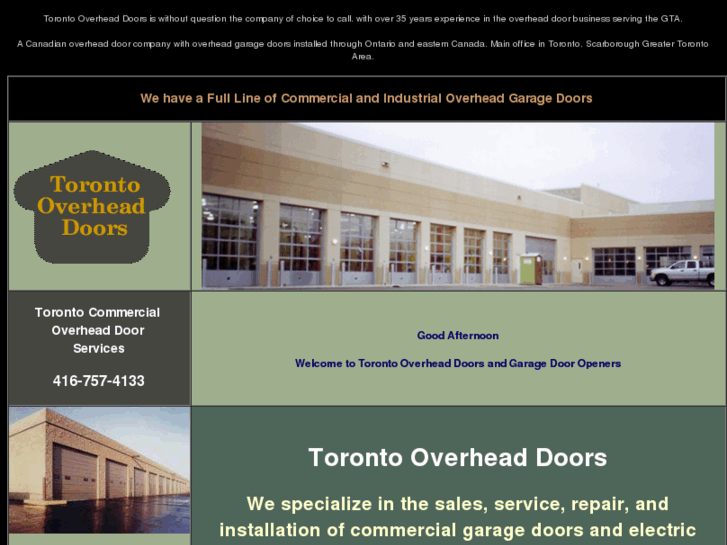 www.torontooverheaddoors.com