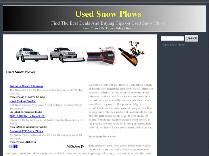 www.usedsnowplowsstore.com