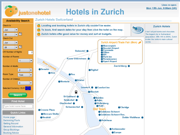 www.zurichhotels.co.uk