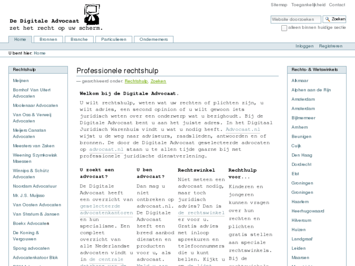 www.advocaat.nl