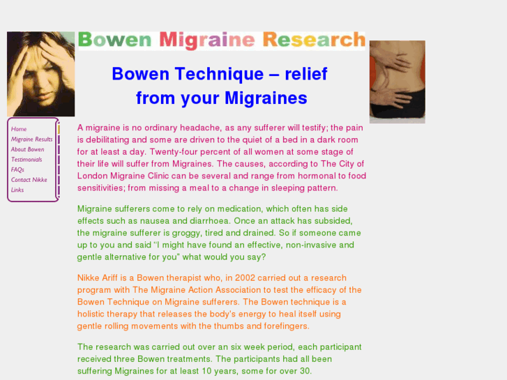 www.bowenmigraineresearch.com