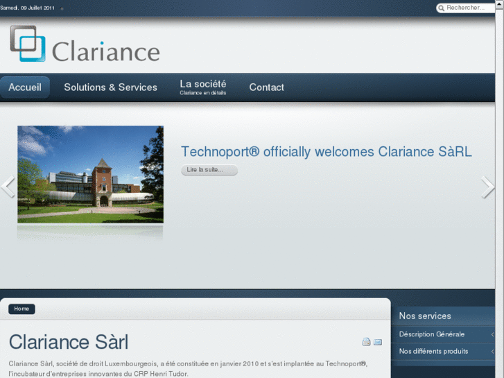 www.clariance.lu