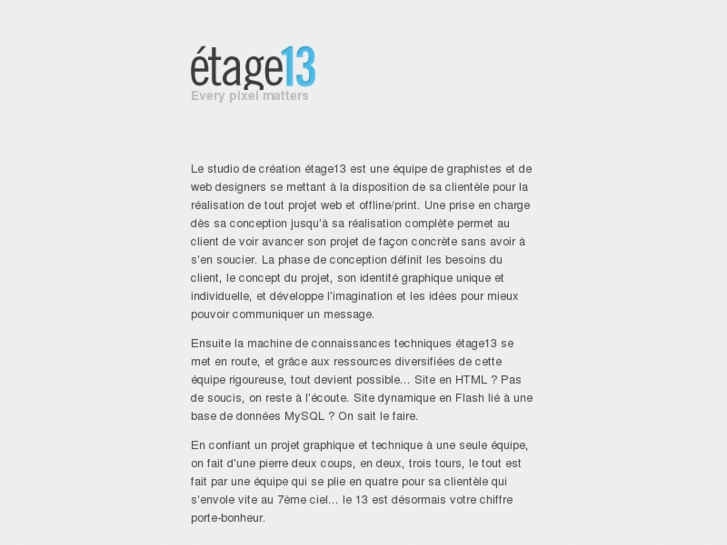 www.etage-13.com