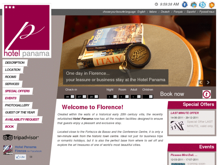 www.hotelpanamafirenze.it