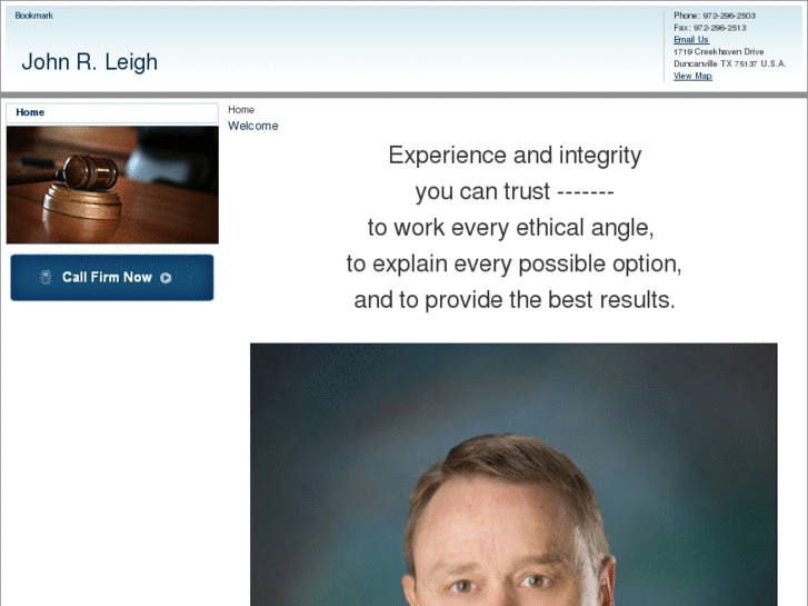 www.johnrleighlaw.com