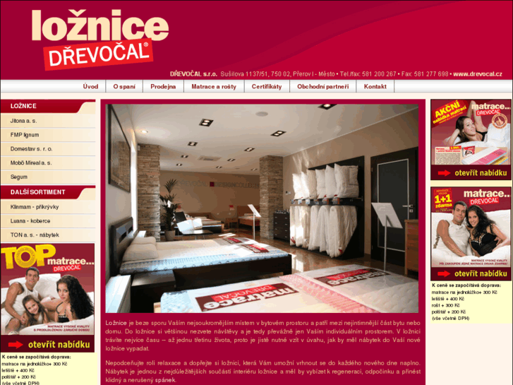 www.loznice-drevocal.cz