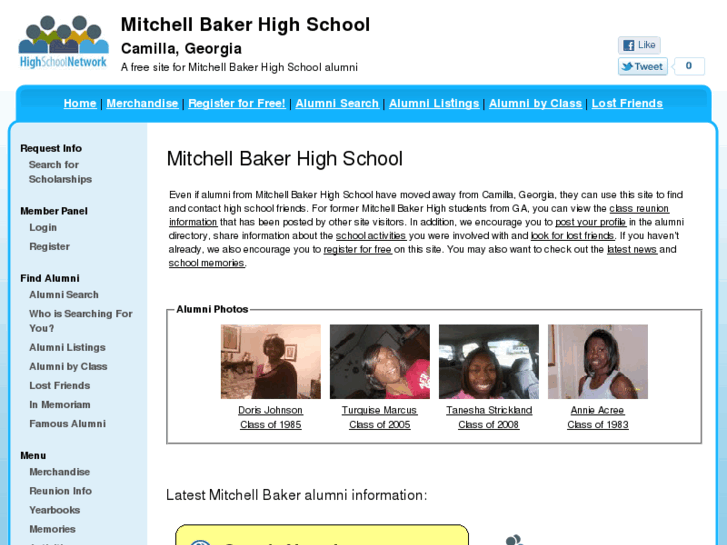 www.mitchellbakerhighschool.org