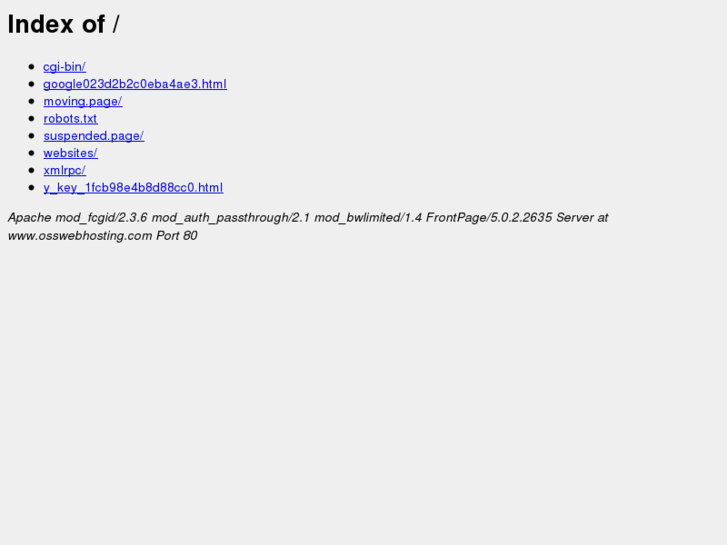 www.osswebhosting.com