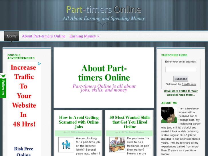 www.parttimersonline.com