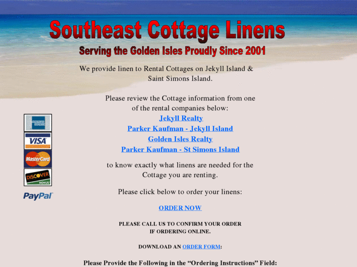 www.southeastcottagelinens.com