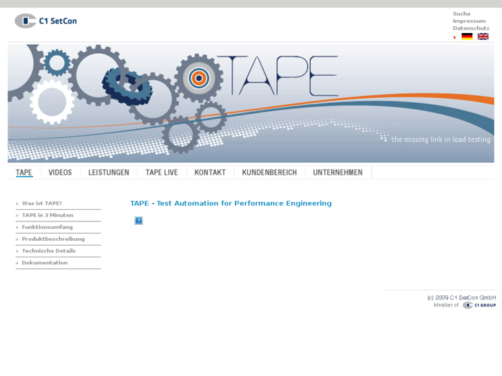 www.tape-loadtest.com