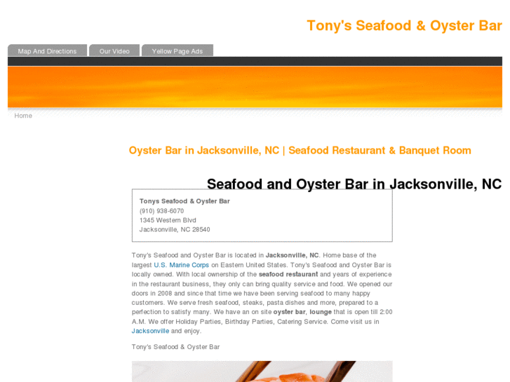 www.tonysseafoodandoysterbar.com