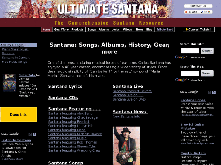 www.ultimatesantana.com