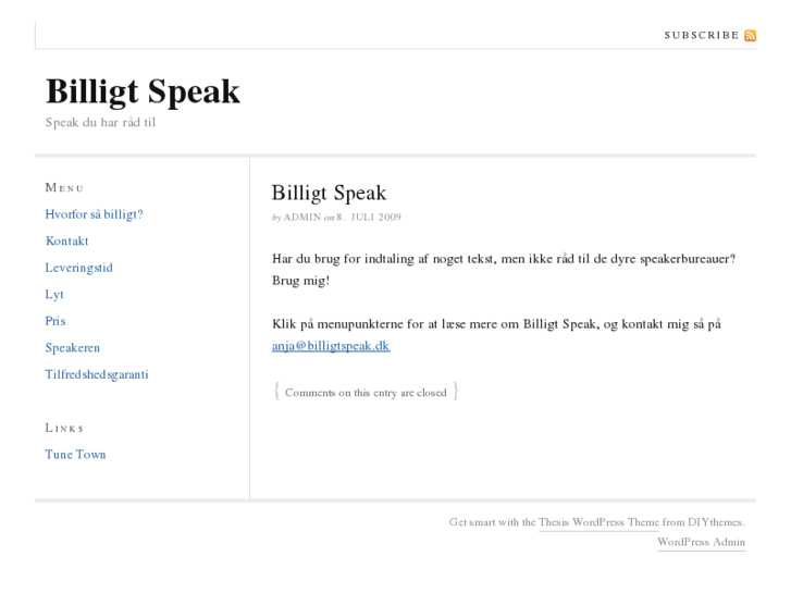 www.billigtspeak.dk