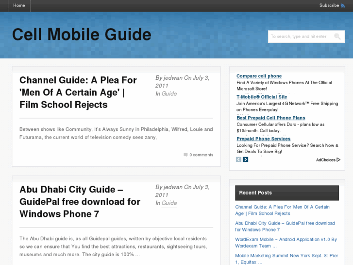 www.cellmobileguide.com