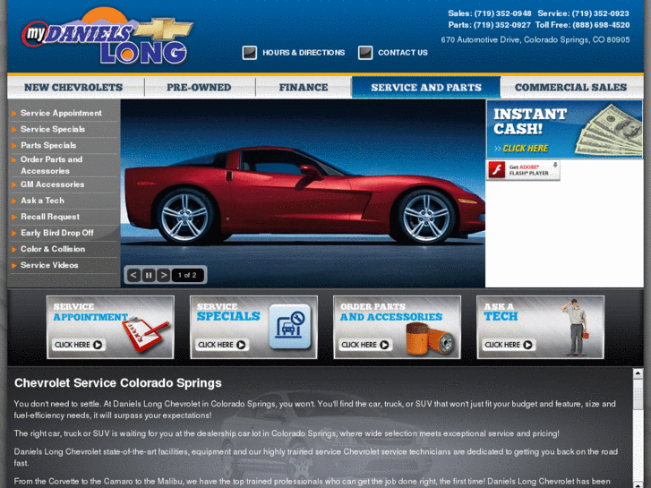 www.danielslongchevroletservice.com
