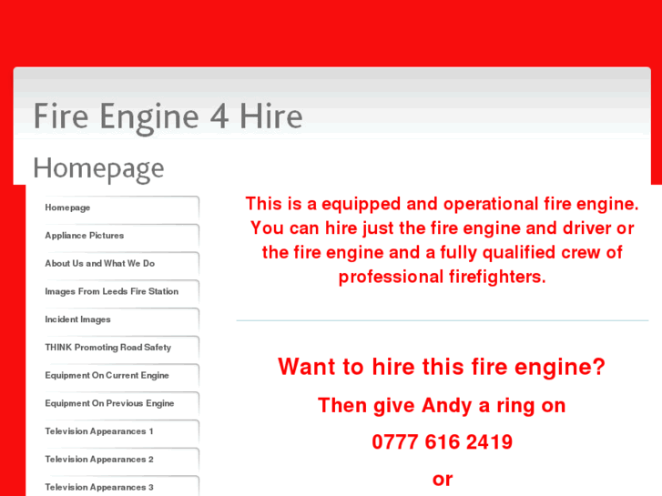 www.fireengine4hire.com