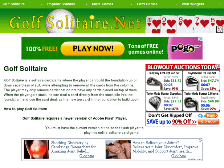 www.golfsolitaire.net