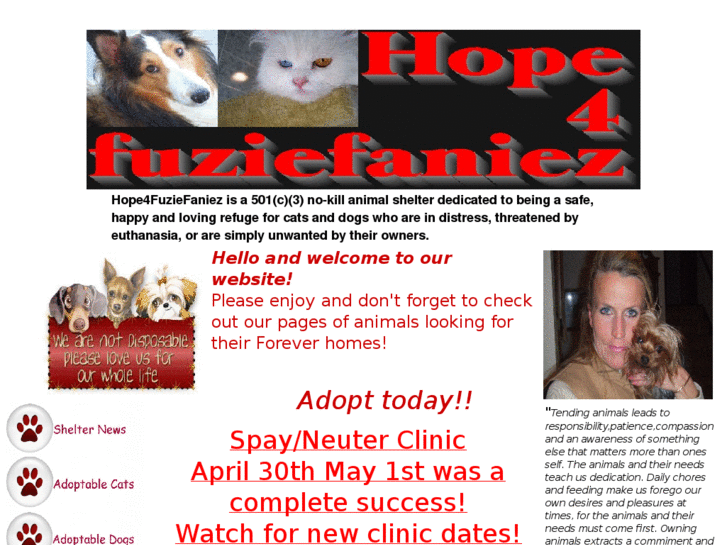 www.hope4fuziefaniez.com