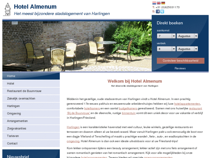 www.hotelalmenum.nl