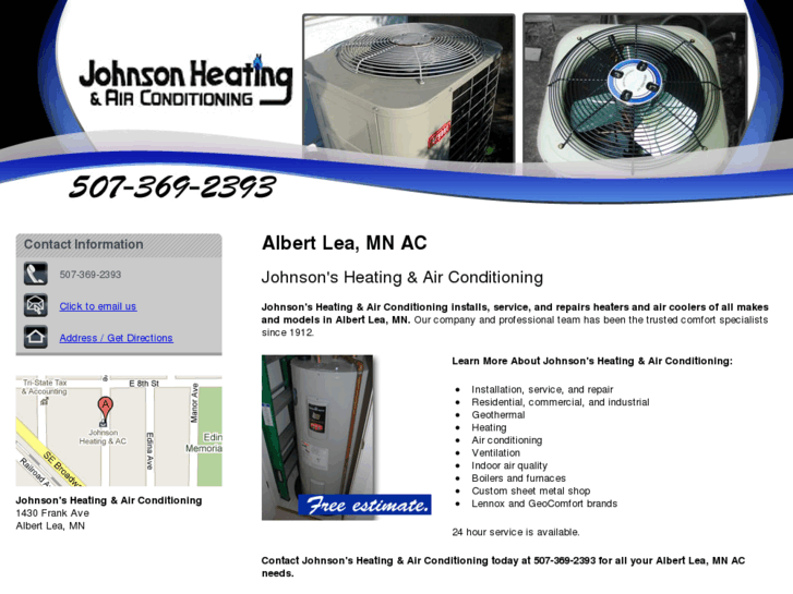 www.johnsonheatingandair.com