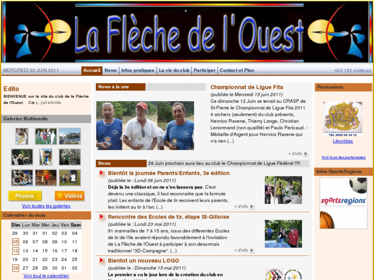 www.laflechedelouest-ilereunion.com