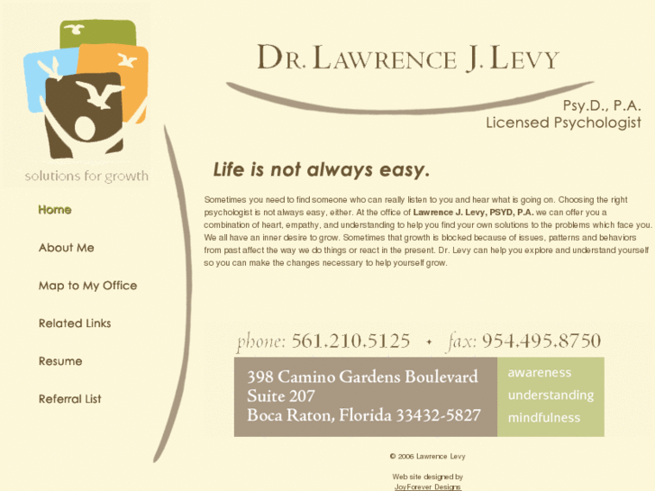 www.levypsychology.biz