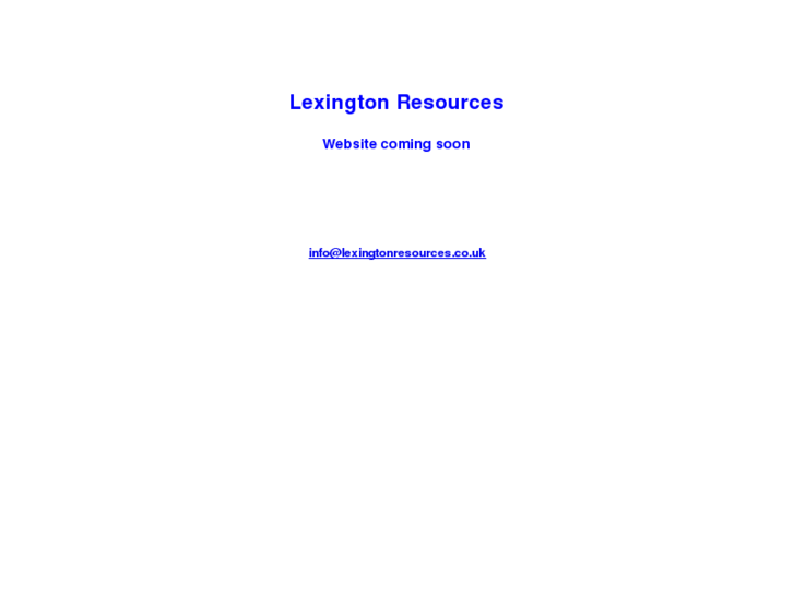 www.lexingtonresources.co.uk