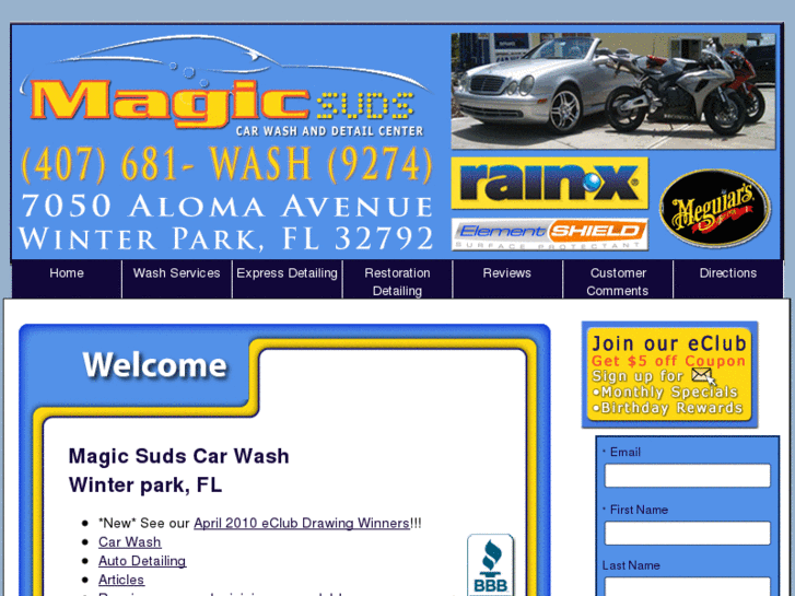 www.magicsudscarwash.com