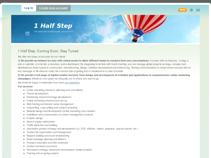 www.onehalfstep.com