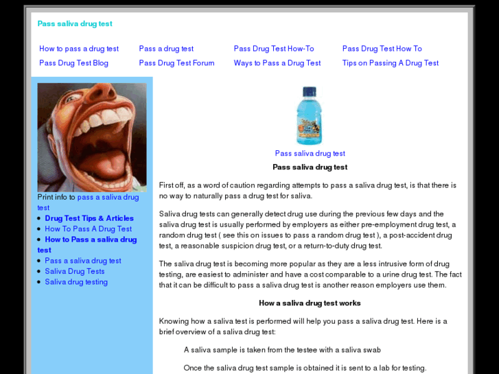 www.pass-saliva-drug-test.com