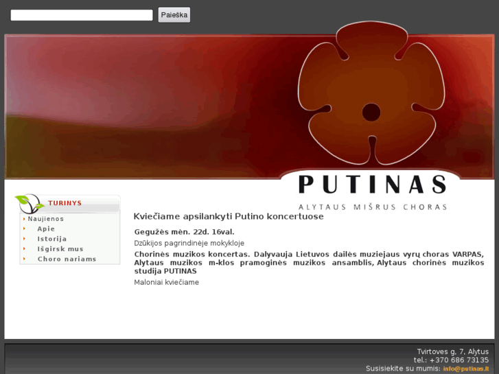 www.putinas.lt