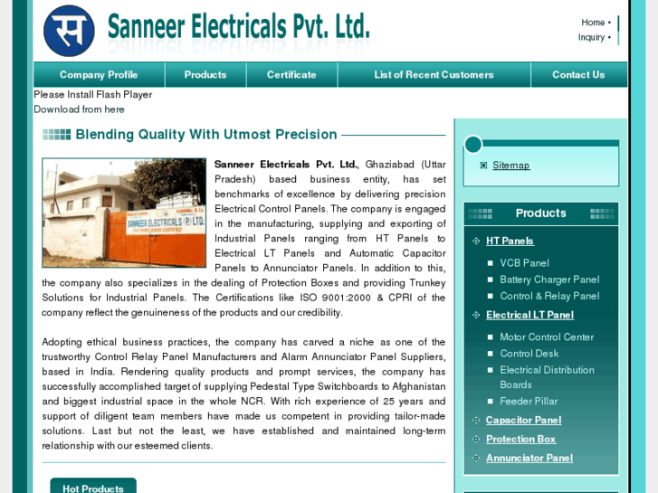 www.sanneerelectricals.com